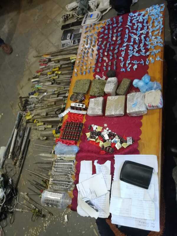 Requisan armas y un laboratorio de drogas en un pabellón de integrantes del PCC en el penal de Misiones