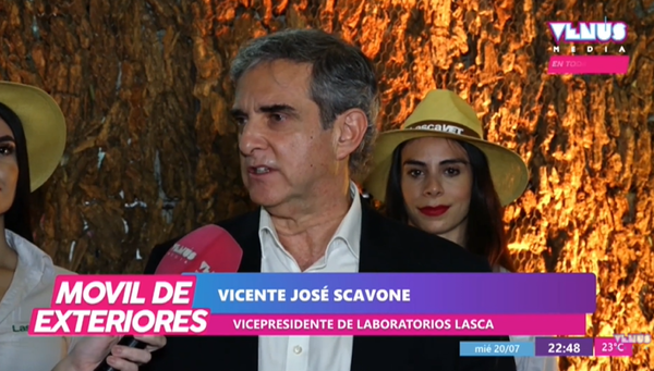 Lasca presenta el relanzamiento de su línea veterinaria en la Expo Mariano Roque Alonso 2022