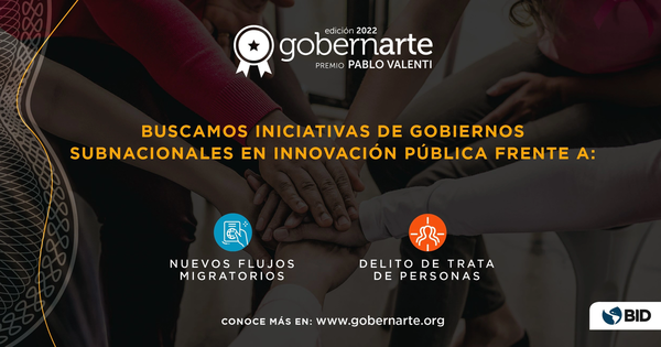 BID lanza convocatoria para el concurso “Gobernarte”