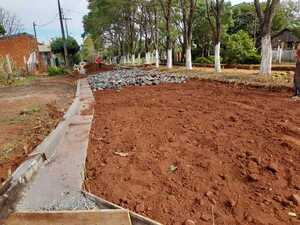 Apostando por el desarrollo. construcción de empedrados llega a más barrios en Cambyretá