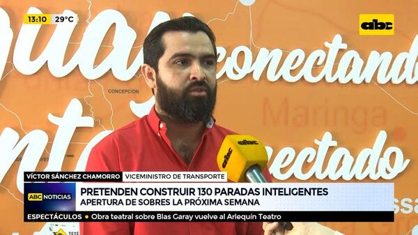 Pretenden construir 130 paradas inteligentes - ABC Noticias - ABC Color