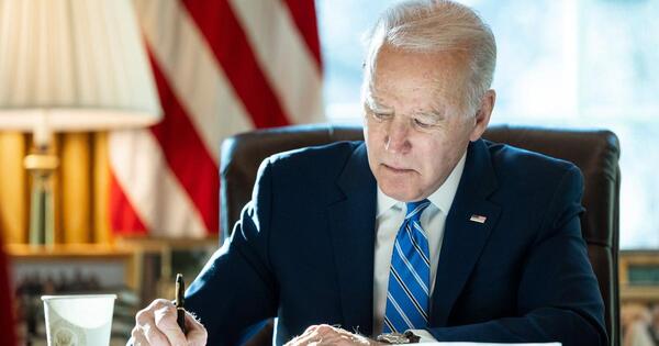 Joe Biden con Covid-19