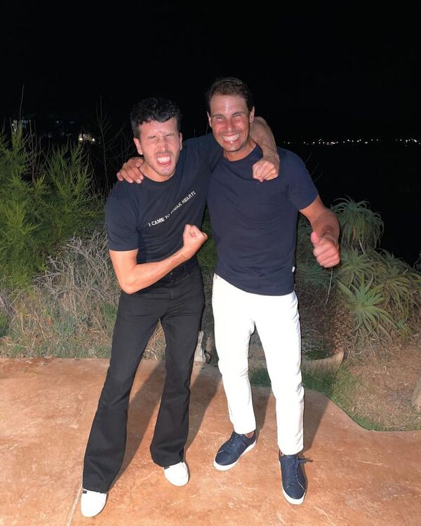 Rafa Nadal y Sebastián Yatra, divertidos en Mallorca - Gente - ABC Color