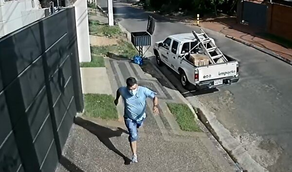Video: delincuentes robaron la misma casa dos veces en una semana - Nacionales - ABC Color