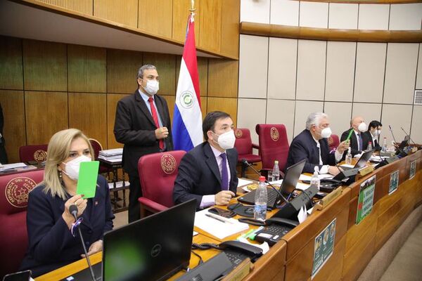 Senado posterga créditos y denuncian que la deuda se usará para dar “salarios” - Política - ABC Color