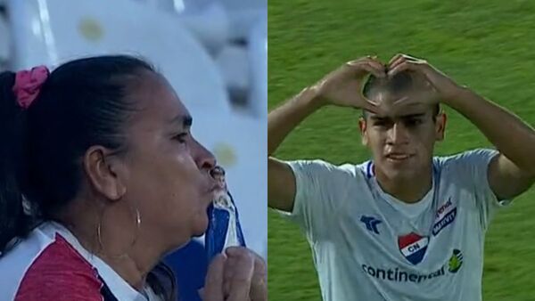 Mitã'i doblemente bendecido: volvió a anotar y le dedicó gol a mamá