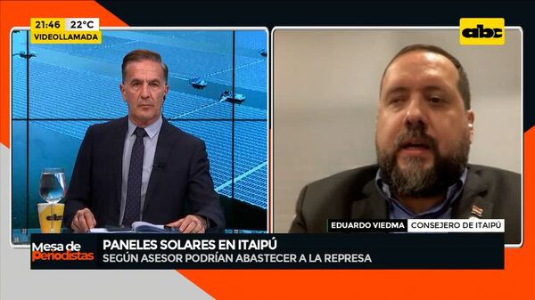 Paneles solares en Itaipú - ABC Noticias - ABC Color