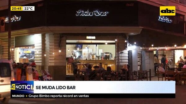 El Lido Bar dejará su histórica esquina - ABC Noticias - ABC Color
