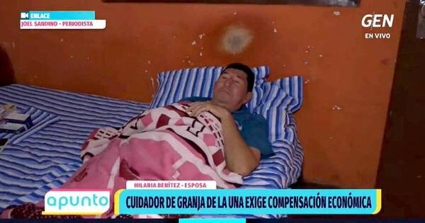 La Nación / Cuidador de granja exige compensación
