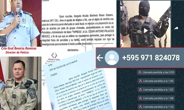 Grave amenaza de muerte a nuestro director, y retarda protección de organismos de seguridad – Diario TNPRESS