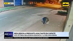 Redujeron a presunto asaltante en Capiatá  - ABC Noticias - ABC Color