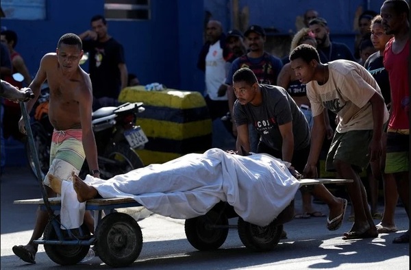 Brasil: Sangriento operativo policial en una favela de Rio de Janeiro dejó 18 muertos - ADN Digital