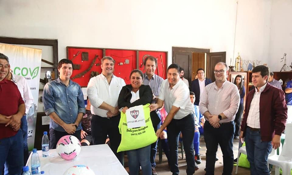 Municipalidad de Coronel Oviedo transfiere aporte a Cuerpo de Bomberos Voluntarios - OviedoPress