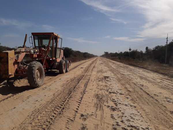 Avanzan trabajos de mantenimiento en Alto Paraguay