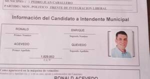 La Nación / Gobernador de Amambay confirma su precandidatura a la Intendencia de Pedro Juan Caballero