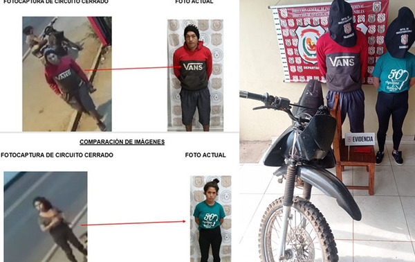 Detienen a pareja que robó una impresora y muestras de celulares en Coronel Oviedo – Prensa 5