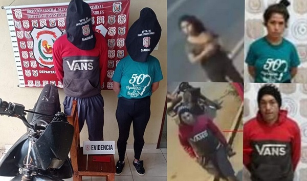 Detienen a delincuentes que entraron a robar en un local de Coronel Oviedo - Noticiero Paraguay