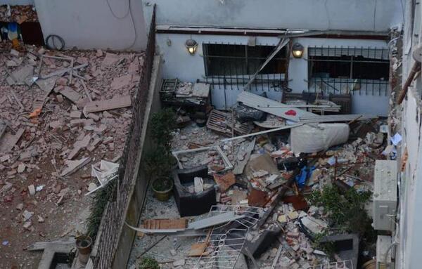 Explosión en edificio deja varios heridos graves en Uruguay