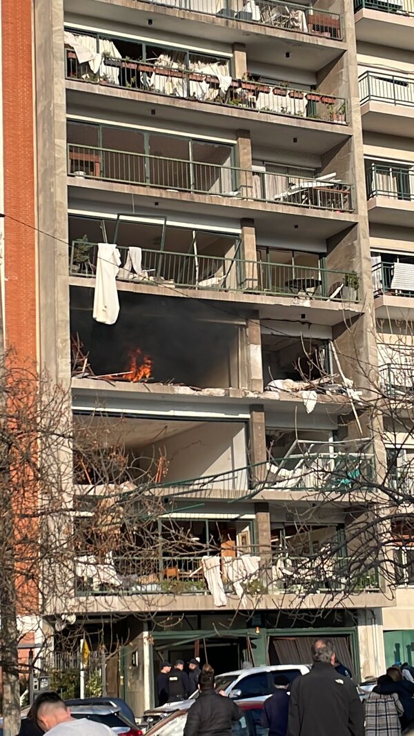 Uruguay: varios heridos graves tras fuerte explosión en edificio