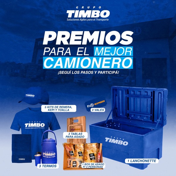 Timbo celebra el Día del Camionero