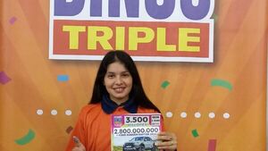 Con solo 18 años se llevó el pozo de G. 2.800 millones del Telebingo Triple