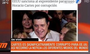 Repercusión internacional tras sanción de EE.UU a Cartes | Telefuturo