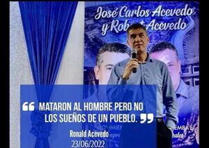 Ronald Acevedo disputará el cargo de Intendente Municipal de Pedro Juan Caballero