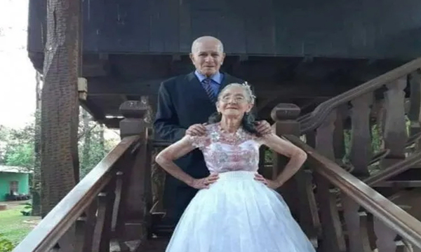 Pareja de abuelitos festejan ''sus bodas de diamante'' en Caaguazú - OviedoPress