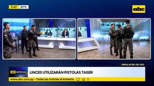 Linces utilizarán pistolas “Taser” - ABC Noticias - ABC Color