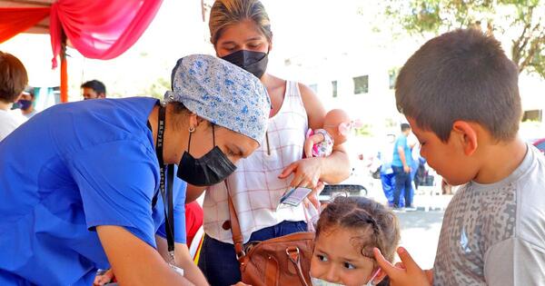 Salud pide a padres vacunar a sus hijos contra sarampión, rubéola y poliomielitis