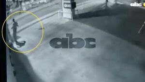 Así fue el momento del disparo que mató a un hombre en Asunción  - Policiales - ABC Color