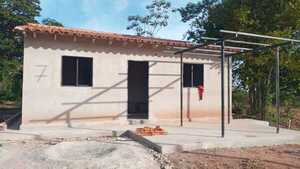 Unas 93 viviendas sociales construidas en Canindeyú registran 80% de avance - .::Agencia IP::.