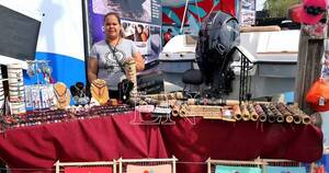 La Nación / Expo 2022: artesanas de Itauguá encuentran oxigenación económica en la feria