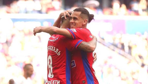 Crónica / Jesús Medina, figura del CSKA Moscú con dos golazos