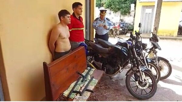 Delivery y sus compas acabaron presos por fingir asalto