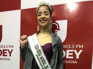 Pedrojuanina representará a Paraguay en certamen Teen Reina Mundial del Turismo