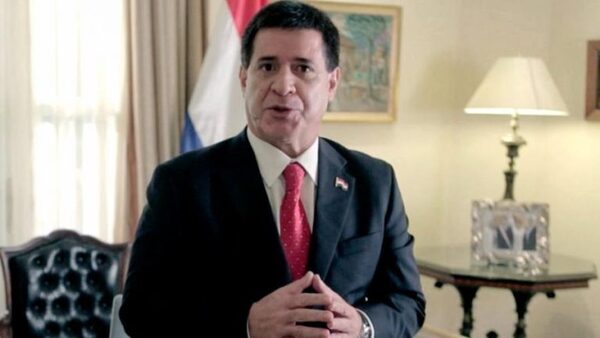 Horacio Cartes rechaza designación infundada del embajador de los Estados Unidos