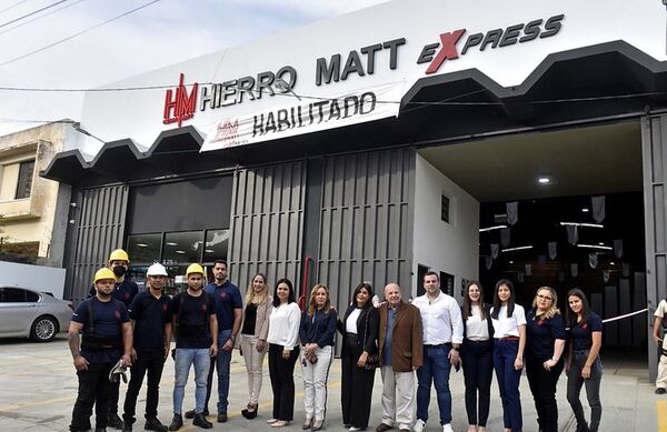 Hierro Matt celebró la apertura de su sucursal número 14 - Empresariales - ABC Color