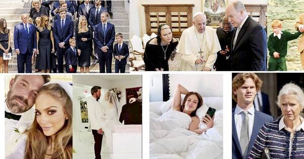 La Nación / Funeral en Manhattan, boda en Las Vegas, encuentro con el Papa y perdón por las calumnias