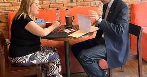 La Nación / Sugestivo desayuno: FGE y diplomático de Embajada de EEUU