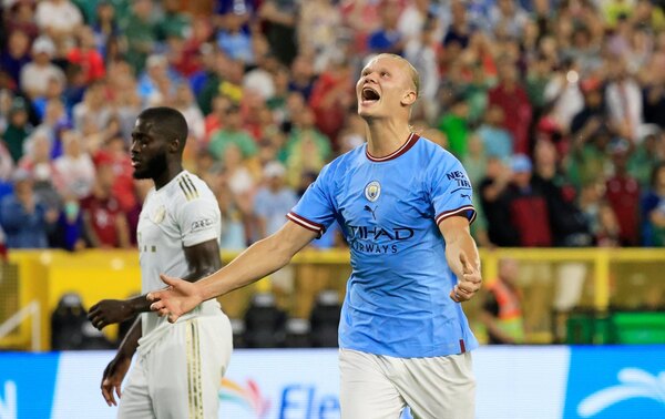 Haaland se estrena con gol en la victoria del City ante Bayern Múnich