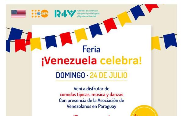 Comunidad venezolana invita a feria gastronómica en Asunción