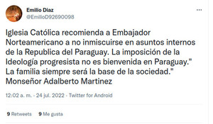 La Iglesia Católica no se pronunció con respecto al anuncio de la Embajada de EEUU - El Independiente