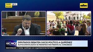 Autoconvocados se manifiestan - ABC Noticias - ABC Color