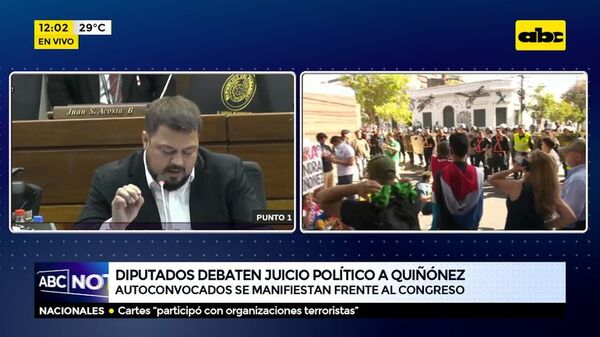 Autoconvocados se manifiestan - ABC Noticias - ABC Color