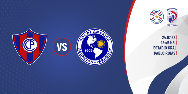 Cerro Porteño recibe a Sol de América en la Olla a las 18:15