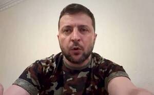 Crónica / El emotivo mensaje de Volodimir Zelenski a su gente