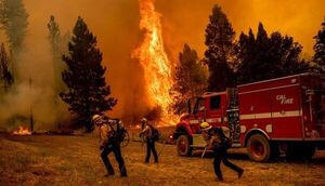 Incontrolable incendio forestal en California ya arrasó unas 4.800 hectáreas