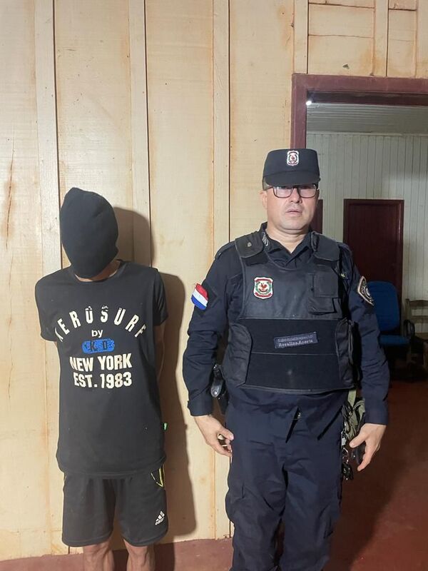 Capturan a joven buscado por sangrienta agresión a policía - ABC en el Este - ABC Color