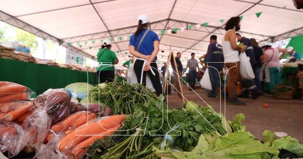 La Nación / Preparan gran feria de la agricultura familiar